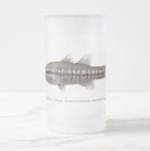 Balston's Pygmy Perch - Frosted Glass Stein-Stick Figure Fish Illustration