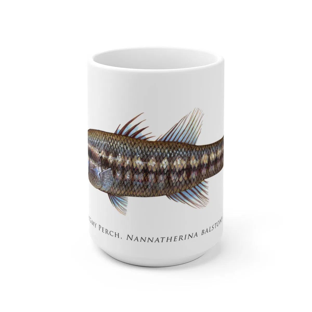 Balston's Pygmy Perch Mug-Stick Figure Fish Illustration