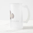 Barramundi Cod - Frosted Glass Stein-Stick Figure Fish Illustration