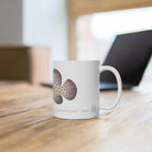 Barramundi Cod Mug-Stick Figure Fish Illustration