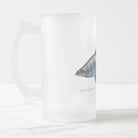 Barramundi - Frosted Glass Stein-Stick Figure Fish Illustration