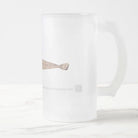 Bluespotted Flathead - Frosted Glass Stein-Stick Figure Fish Illustration