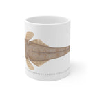 Bluespotted Flathead Mug-Stick Figure Fish Illustration