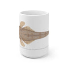 Bluespotted Flathead Mug-Stick Figure Fish Illustration