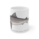 Bull Shark Mug-Stick Figure Fish Illustration