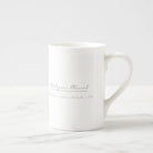 Ambiguus Mussel - Fine Bone China Mug-Stick Figure Fish Illustration