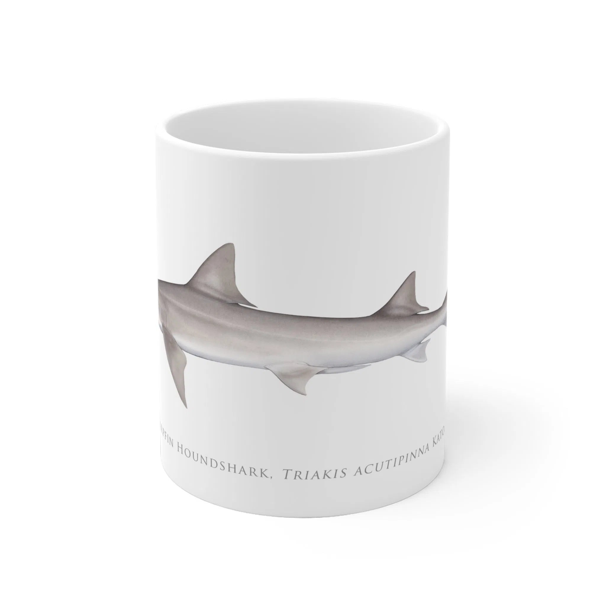 Choose Your Species - Shark or Ray - Mug-Stick Figure Fish Illustration