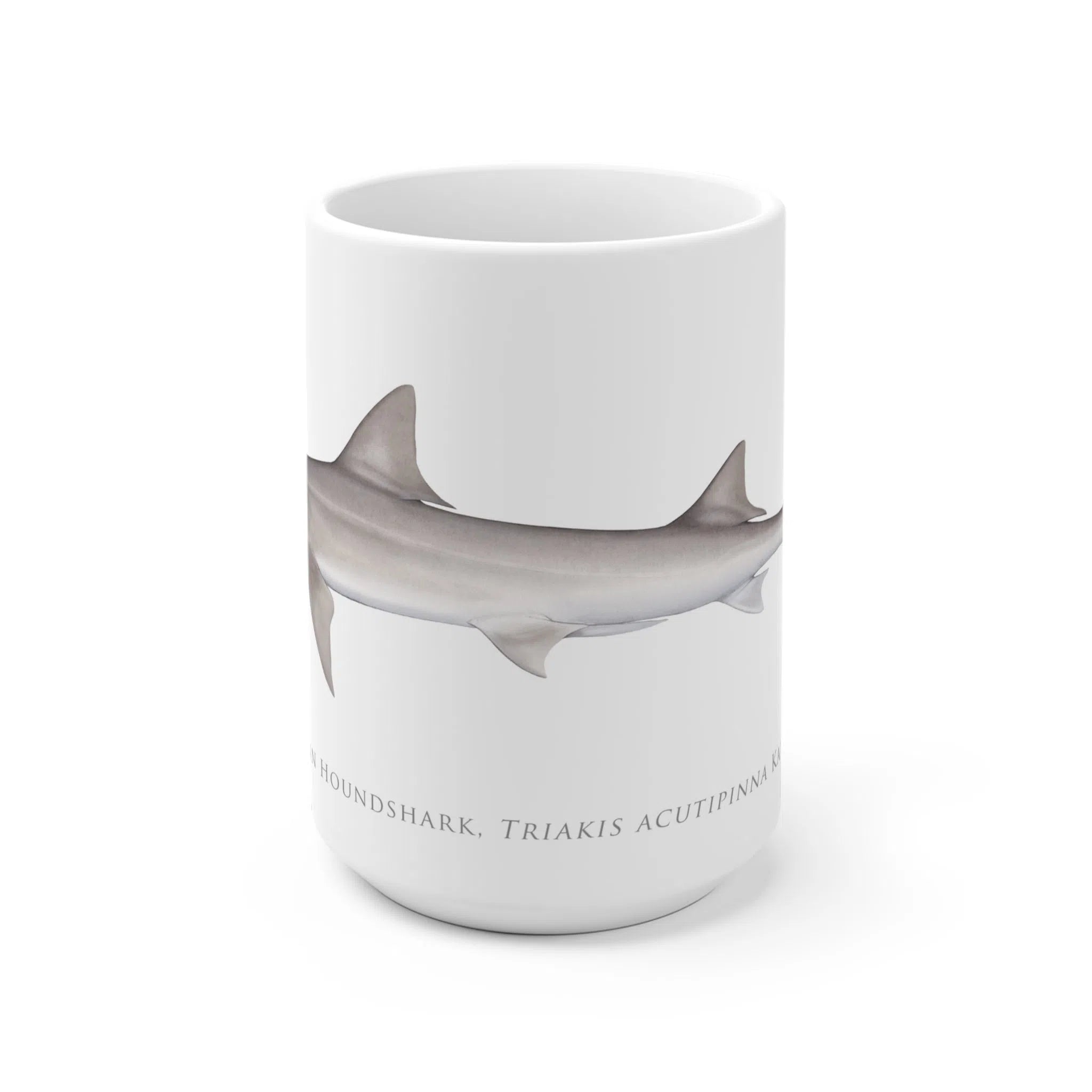 Choose Your Species - Shark or Ray - Mug-Stick Figure Fish Illustration