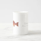 Common Coral Trout - Fine Bone China Mug-Stick Figure Fish Illustration