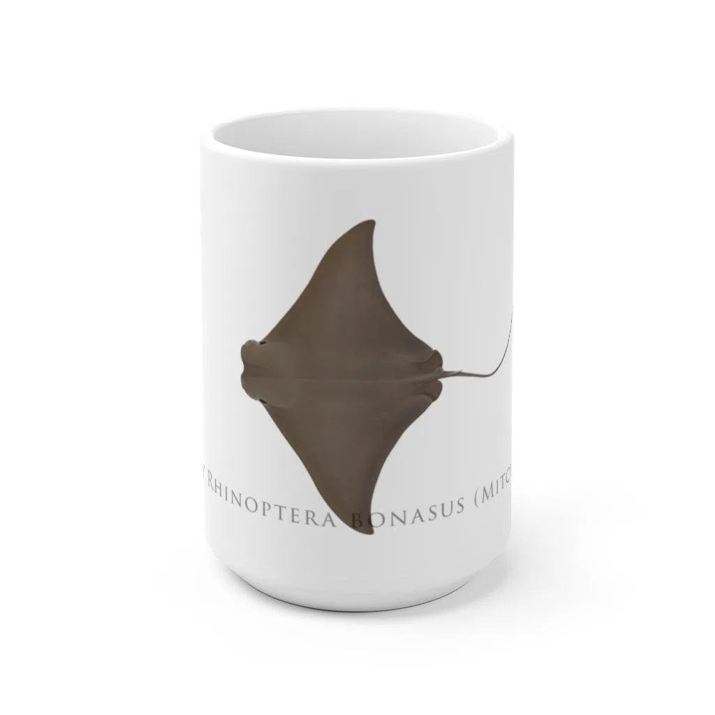 Cownose Ray mug-Stick Figure Fish Illustration