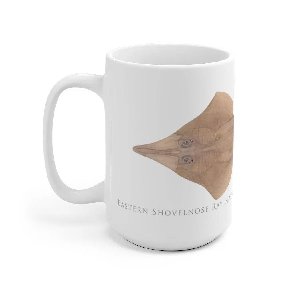 Eastern Shovelnose Ray Mug-Stick Figure Fish Illustration