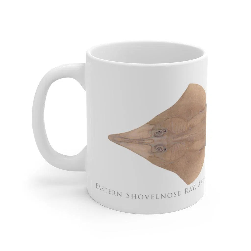 Eastern Shovelnose Ray Mug-Stick Figure Fish Illustration