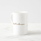 Epaulette Shark - Fine Bone China Mug-Stick Figure Fish Illustration