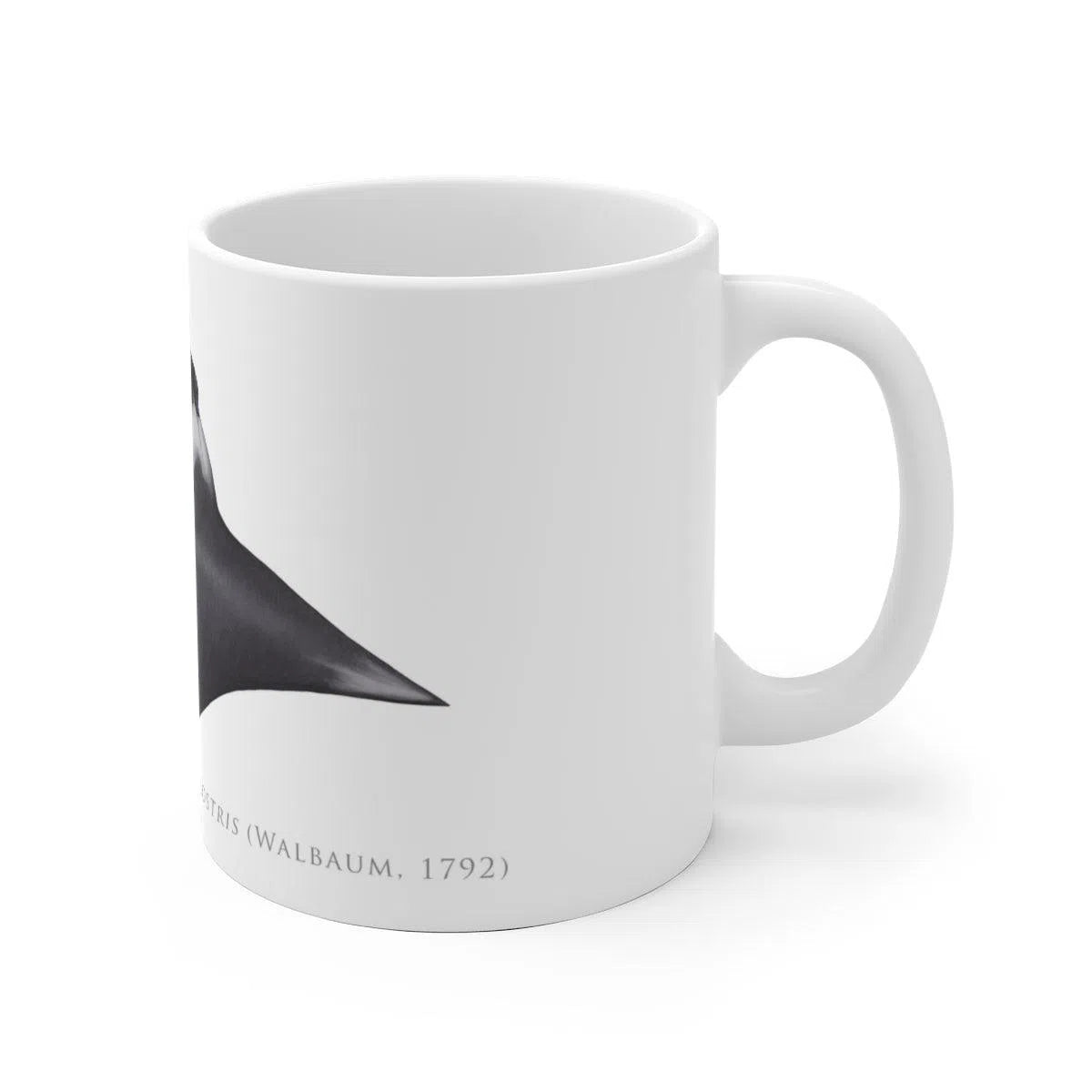 Giant Manta Ray Mug-Stick Figure Fish Illustration