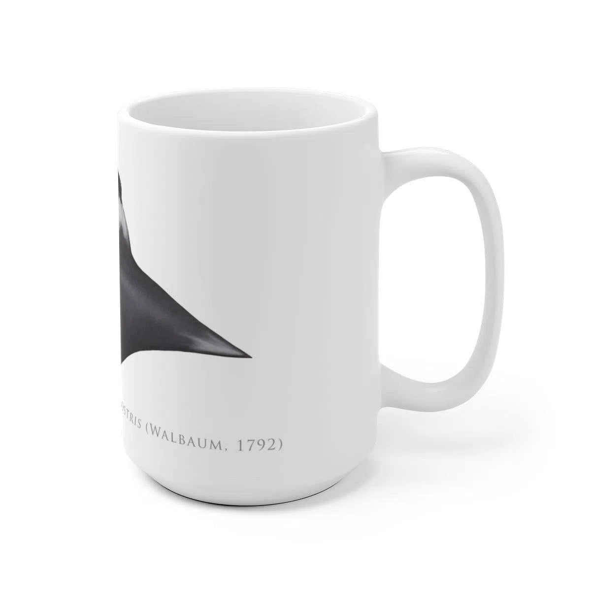 Giant Manta Ray Mug-Stick Figure Fish Illustration