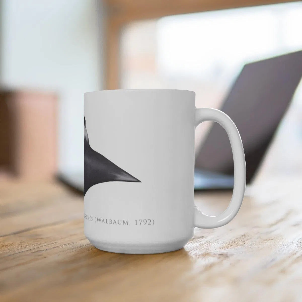 Giant Manta Ray Mug-Stick Figure Fish Illustration