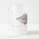 Goyder River Rainbowfish - Glass Stein-Stick Figure Fish Illustration