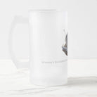 Humpback Blackdevil - Frosted Glass Stein-Stick Figure Fish Illustration