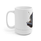 Humpback Blackdevil Mug-Stick Figure Fish Illustration