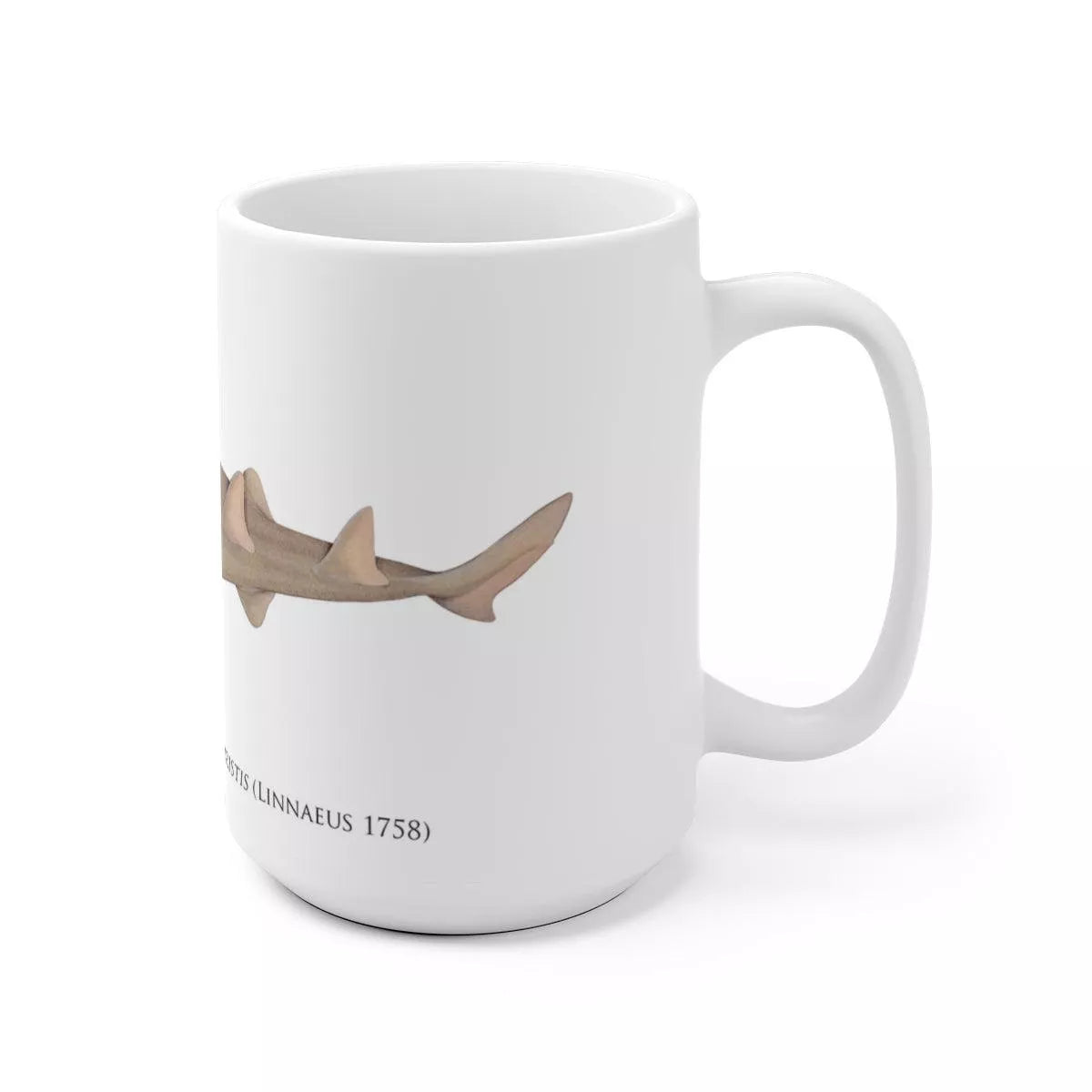 Largetooth Sawfish Mug-Stick Figure Fish Illustration