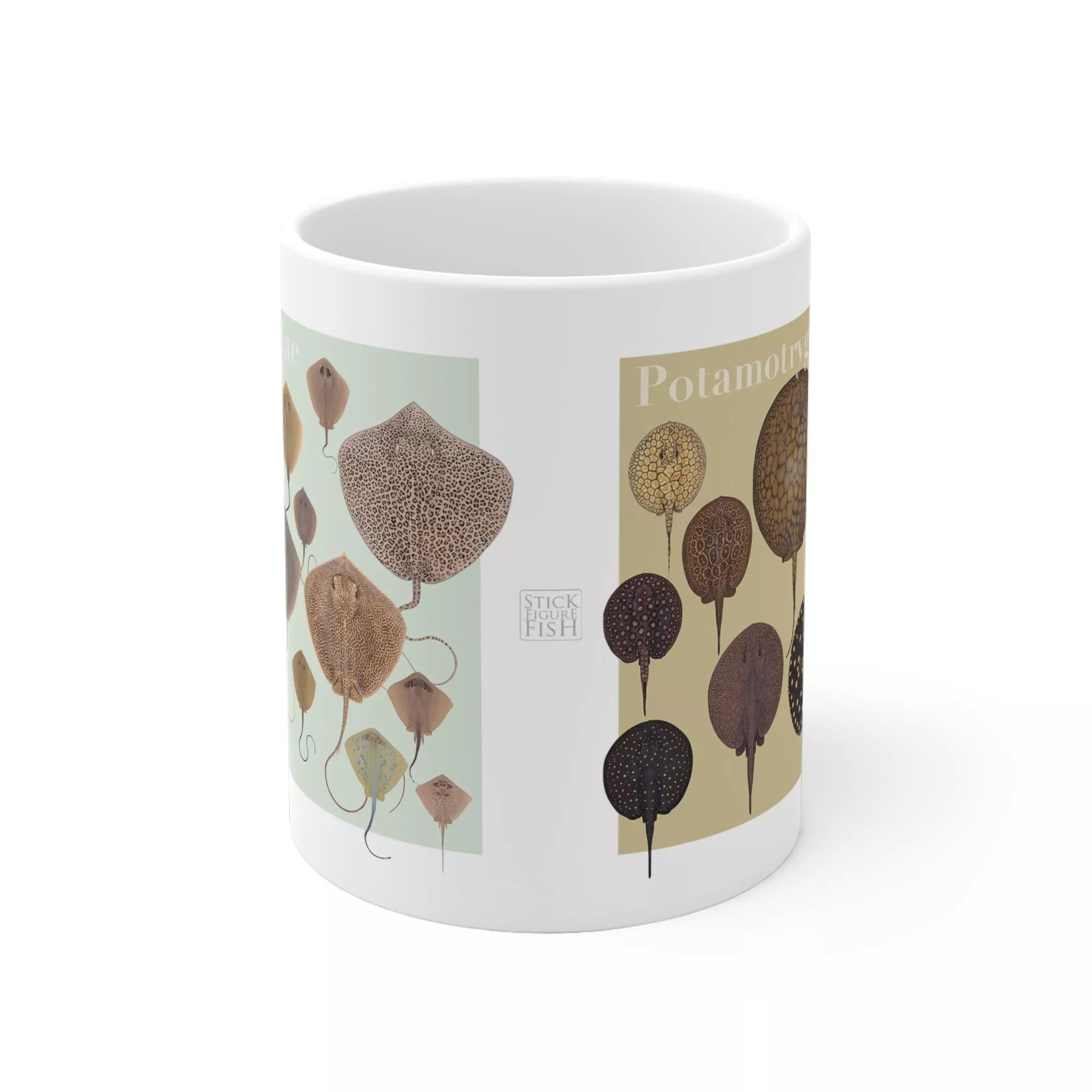 Rays of the World 2021 Calendar - Mug-Stick Figure Fish Illustration