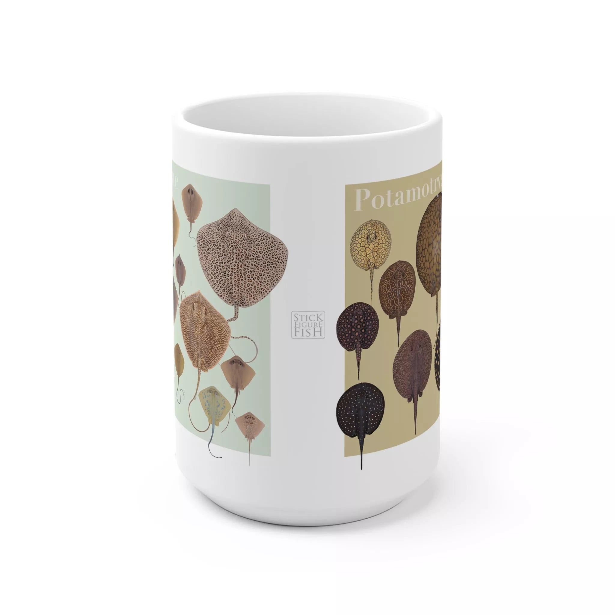 Rays of the World 2021 Calendar - Mug-Stick Figure Fish Illustration