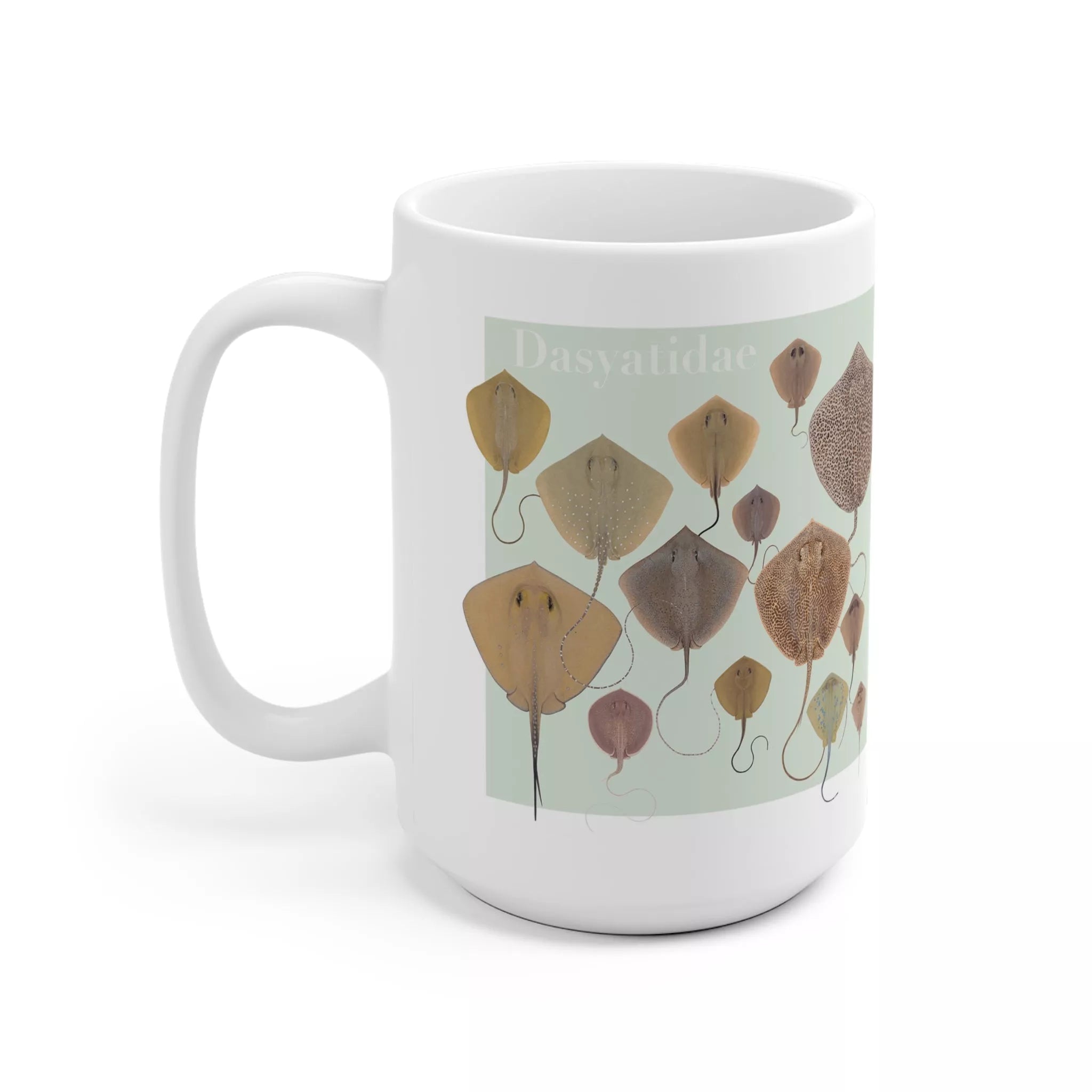 Rays of the World 2021 Calendar - Mug-Stick Figure Fish Illustration