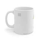 White's Seahorse Mug-Stick Figure Fish Illustration