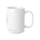 White's Seahorse Mug-Stick Figure Fish Illustration