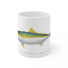 Yellowtail Kingfish - Mug-Stick Figure Fish Illustration