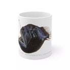 Humpback Blackdevil Mug-Stick Figure Fish Illustration