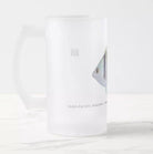 Indo-Pacific Sergeant - Frosted Glass Stein-Stick Figure Fish Illustration