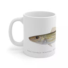 King George Whiting Mug-Stick Figure Fish Illustration