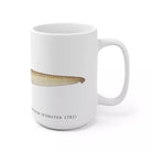 Leopard Shark Mug-Stick Figure Fish Illustration