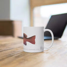 Mangrove Jack Mug-Stick Figure Fish Illustration