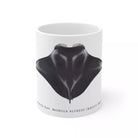 Manta Ray Mug-Stick Figure Fish Illustration