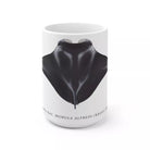 Manta Ray Mug-Stick Figure Fish Illustration