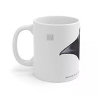 Manta Ray Mug-Stick Figure Fish Illustration