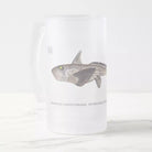 Marbled Ghostshark - Frosted Glass Stein-Stick Figure Fish Illustration