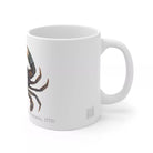 Mud Crab Mug-Stick Figure Fish Illustration