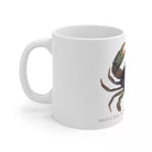 Mud Crab Mug-Stick Figure Fish Illustration