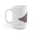 Prickly Dogfish Mug-Stick Figure Fish Illustration