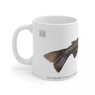 Rainbow Trout Mug-Stick Figure Fish Illustration