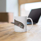 Rainbow Trout Mug-Stick Figure Fish Illustration