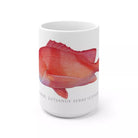 Red Emperor Mug-Stick Figure Fish Illustration