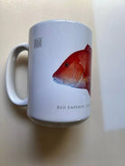 Red Emperor Mug-Stick Figure Fish Illustration