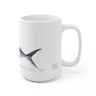 Roosterfish Mug-Stick Figure Fish Illustration