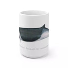 Shepherd's Beaked Whale Mug-Stick Figure Fish Illustration