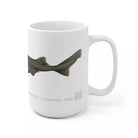 Southern Lanternshark Mug-Stick Figure Fish Illustration