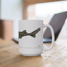 Southern Lanternshark Mug-Stick Figure Fish Illustration